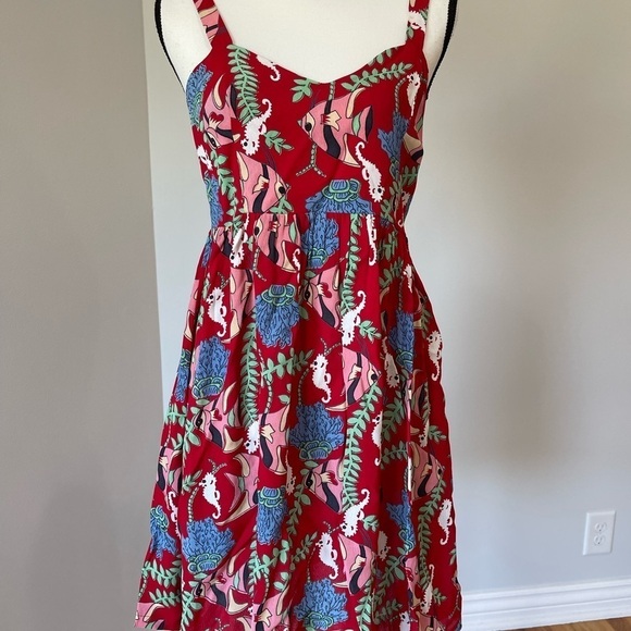 Tropical Attitudes Hawaii dress junior size 7 resort cruise vacation beach - Picture 8 of 16